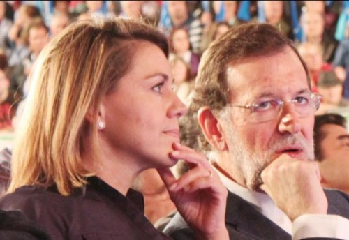 Mariano Rajoy con Cospedal, Presidente de Castilla la Mancha