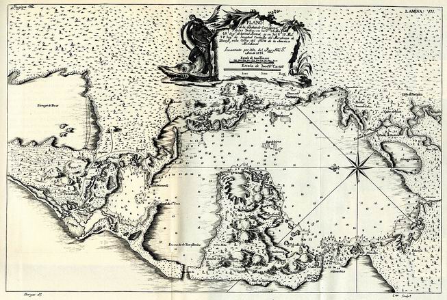 Plano_de_la_Bahía_de_Cartagena_de_las_Indias_(1735)_-_AHG